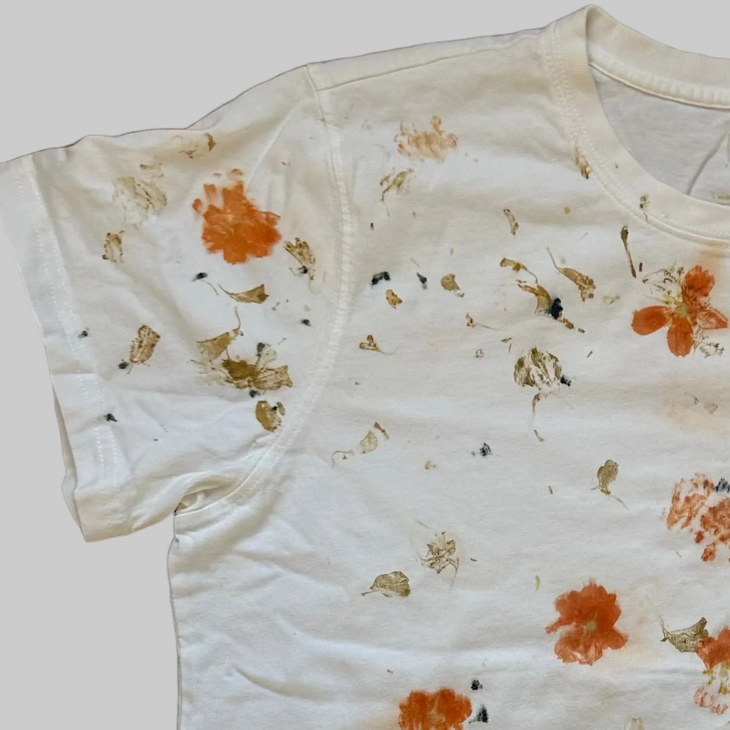 Eco Dyed Cotton Upcycled T-Shirt Size M