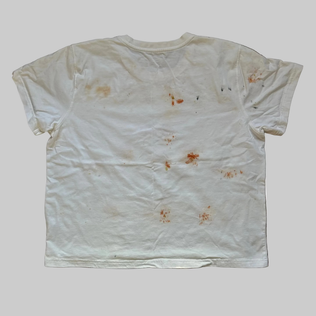 Eco Dyed Cotton Upcycled T-Shirt Size M