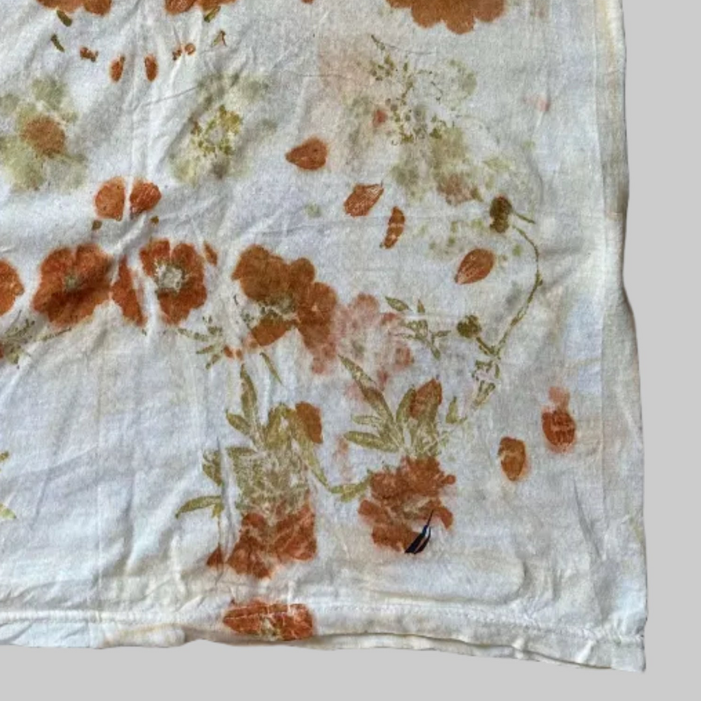 Eco Dyed Cotton T-shirt Size M