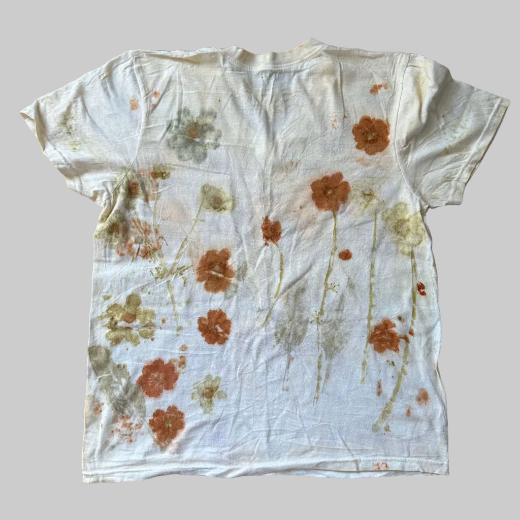 Eco Dyed Cotton T-shirt Size M