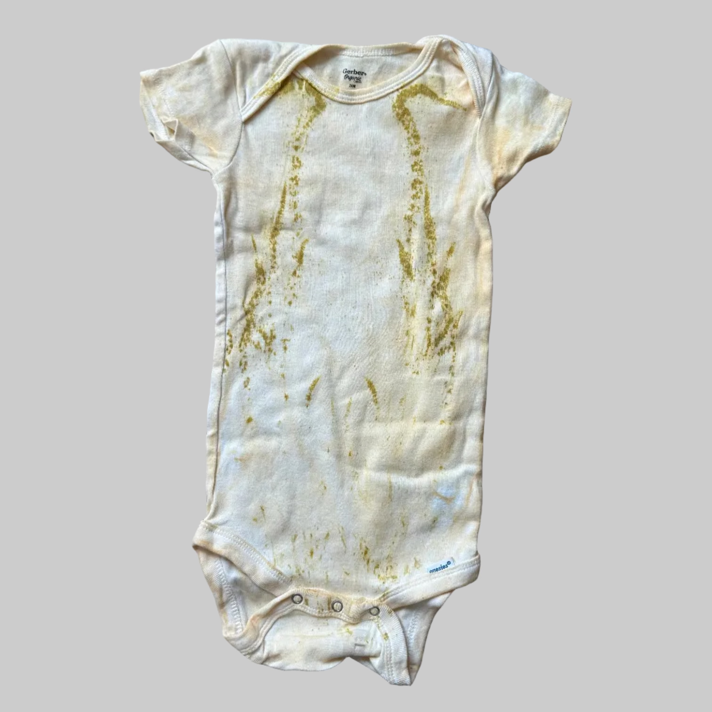 Eco Dyed with Weld | Baby Onsie | Size 24 months