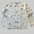 Eco Dyed Long Sleeved T-Shirt Small