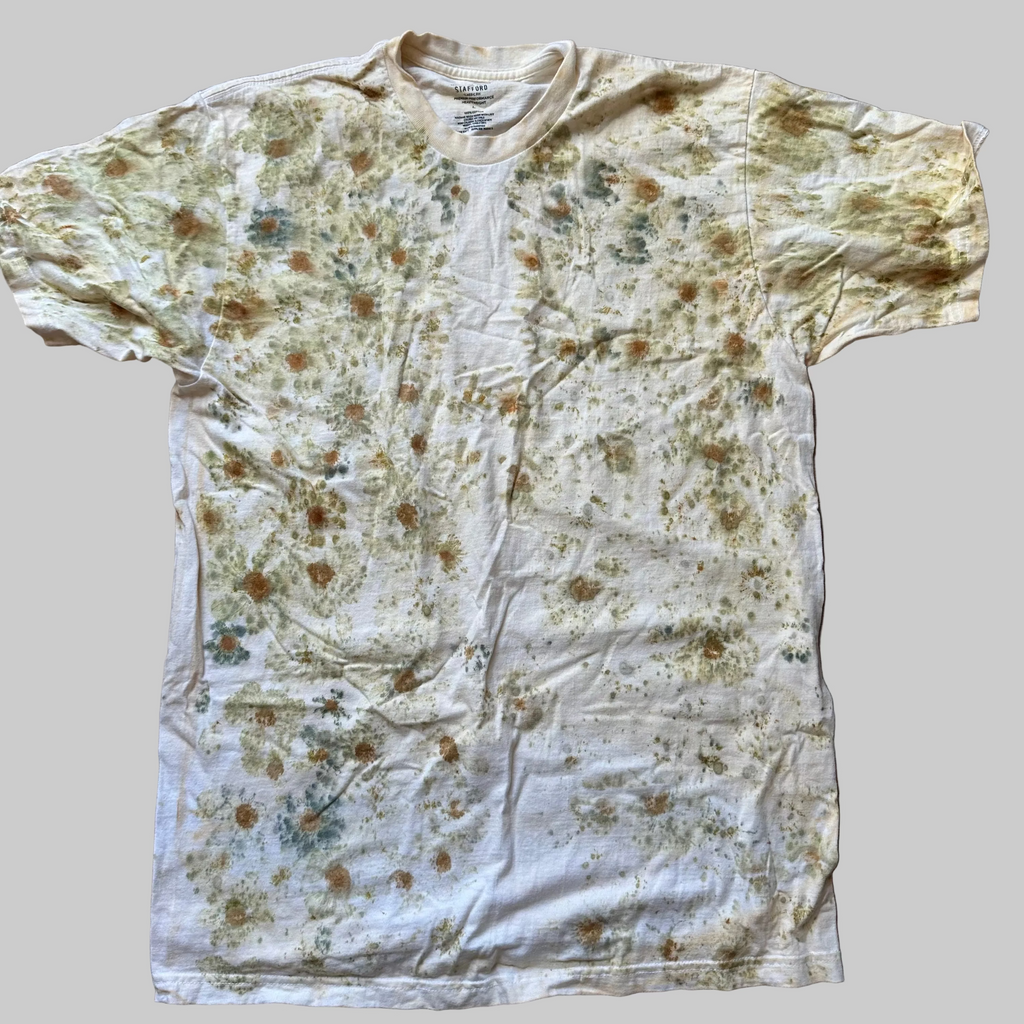 Eco Dyed Short Sleeved T-Shirt Size L