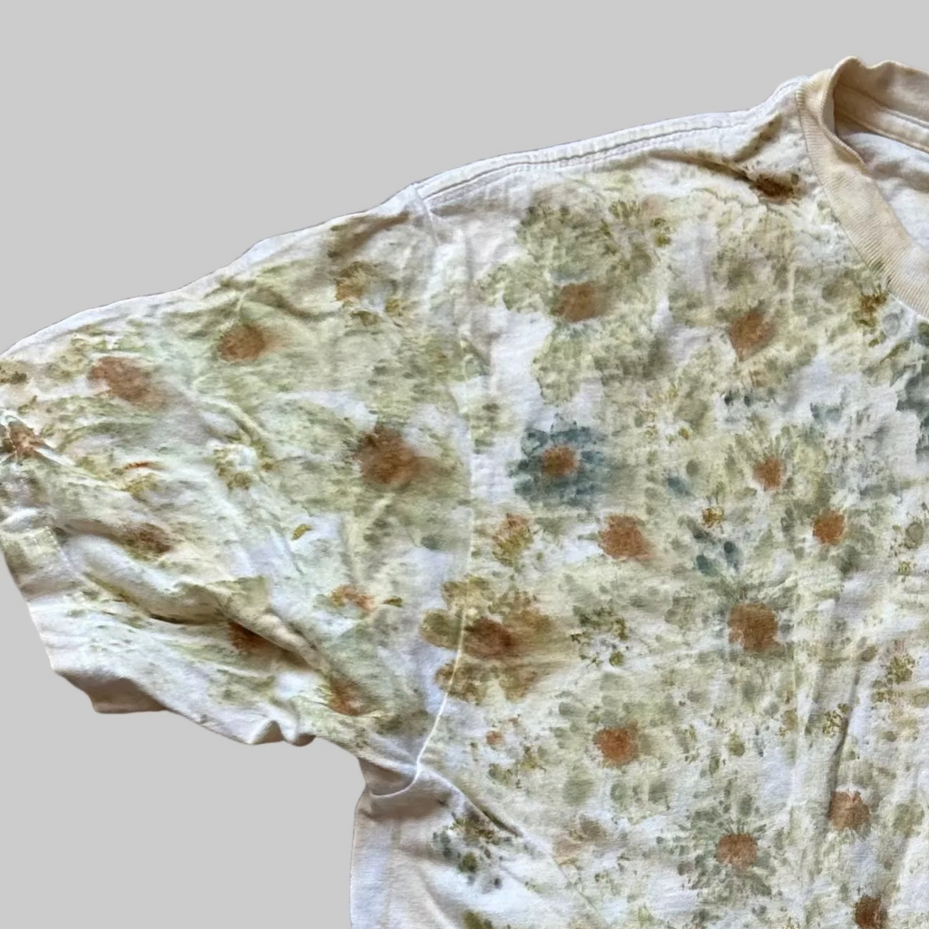 Eco Dyed Short Sleeved T-Shirt Size L