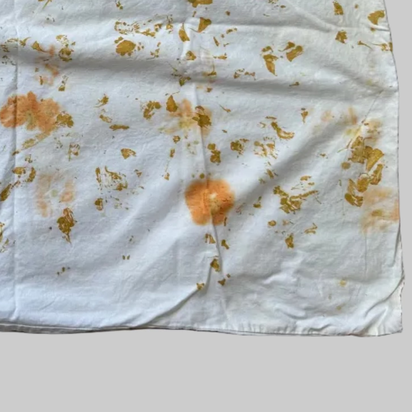 Eco Printed Cotton Standard Pillow Case | 18in x 26 in