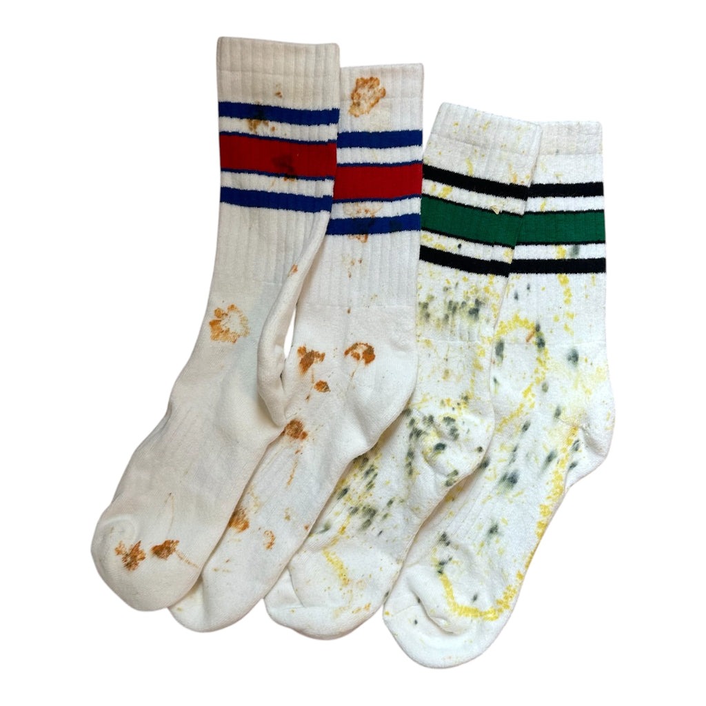 Retro Crew Socks — Naturally Dyed